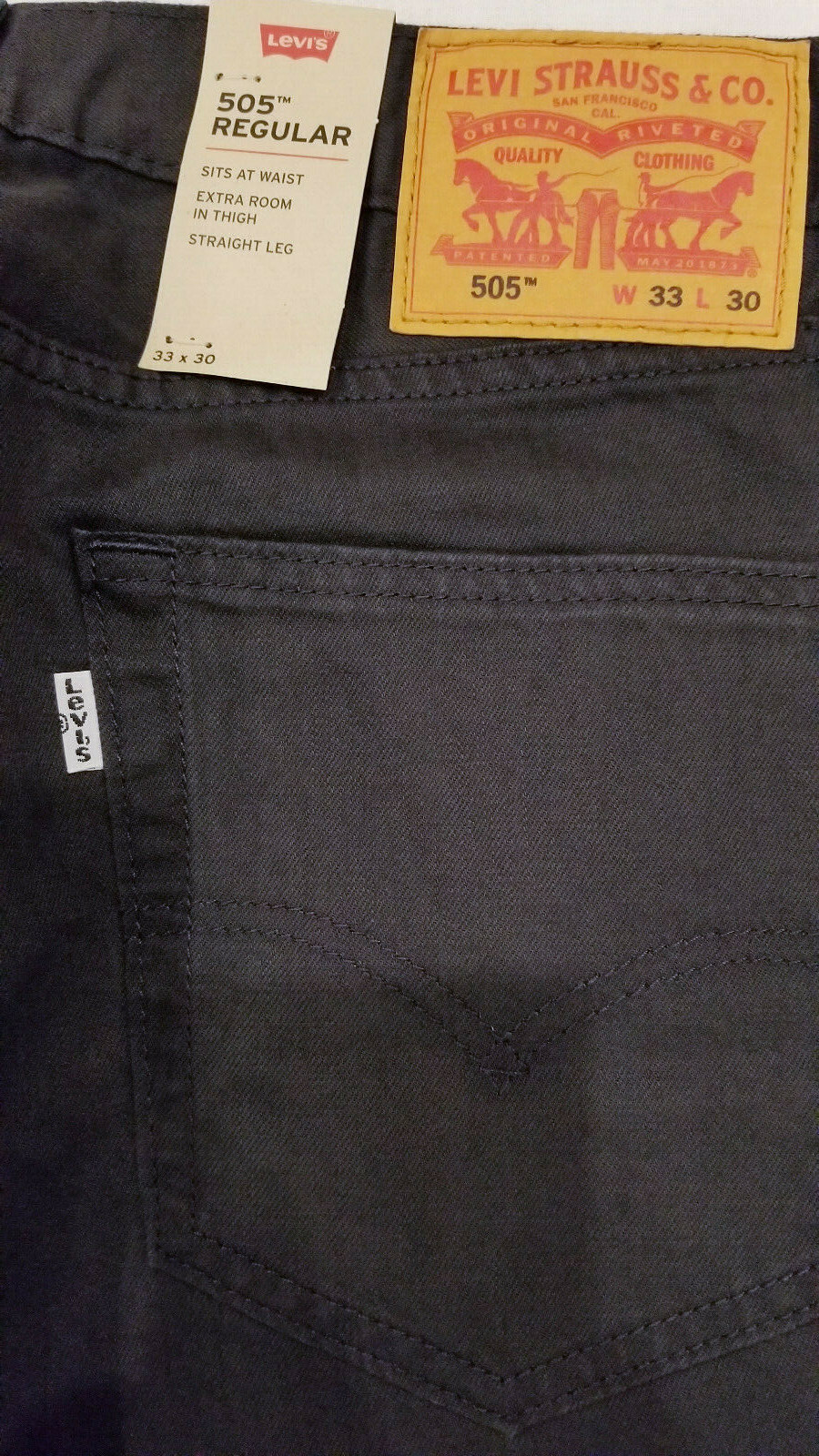 Джинсы Levis 505 Regular Fit Straight 